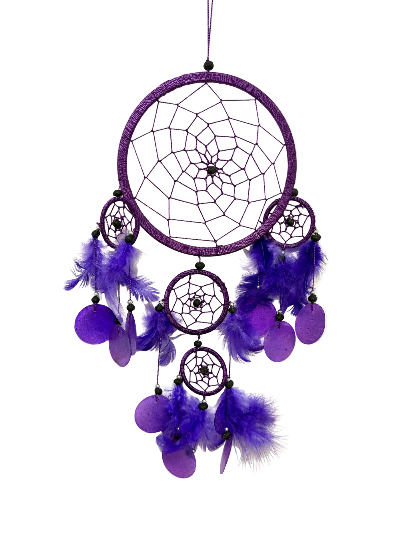LARGE PURPLE DREAM CATCHER