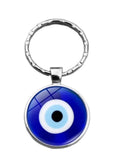 Evil Eye Keyring – Protection & Good Luck Charm, Handcrafted Gift, Stylish Keychain