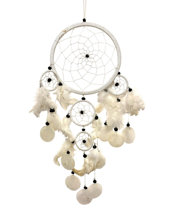 LARGE WHITE DREAM CATCHER
