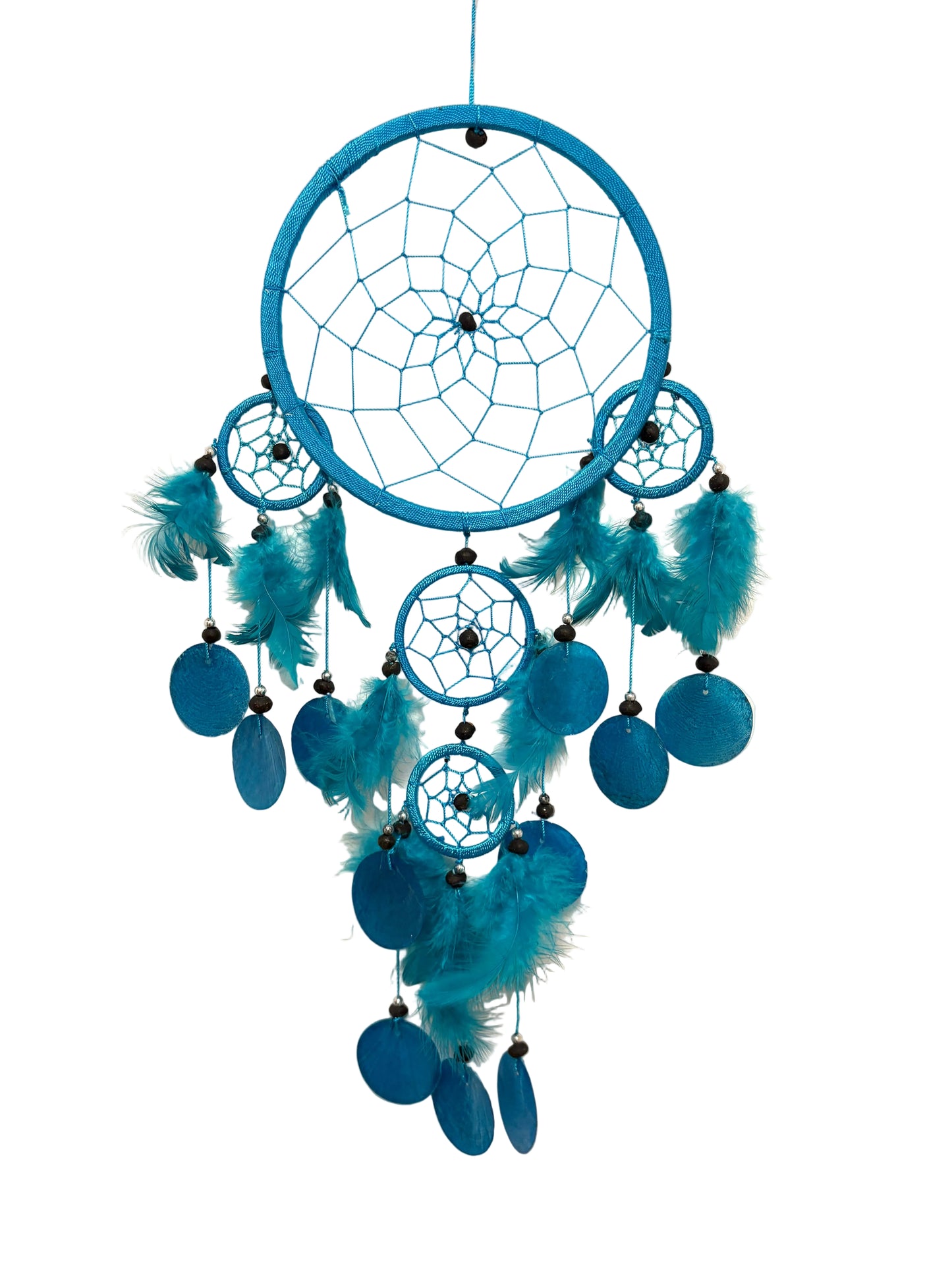 LARGE TURQUOISE BLUE DREAM CATCHER