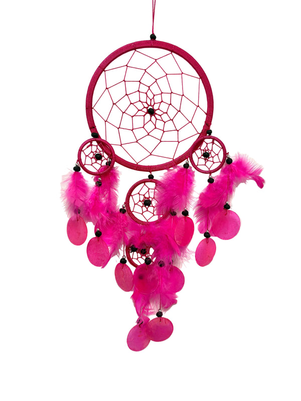 LARGE PINK DREAM CATCHER