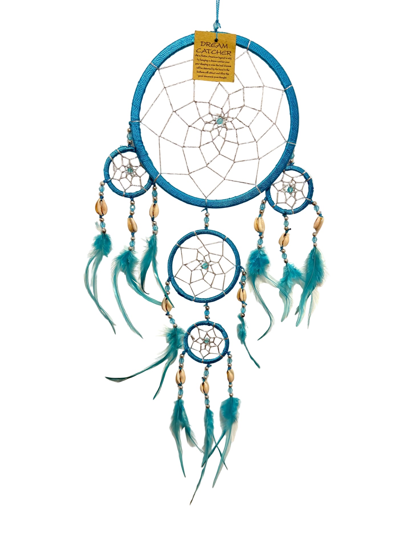 LARGE TURQUOISE DREAM CATCHER