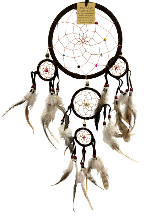 LARGE BLACK DREAM CATCHER