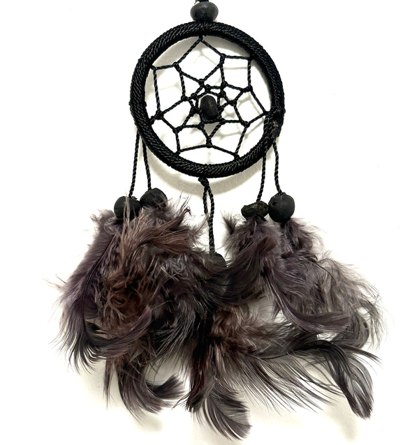SMALL BLACK DREAM CATCHER