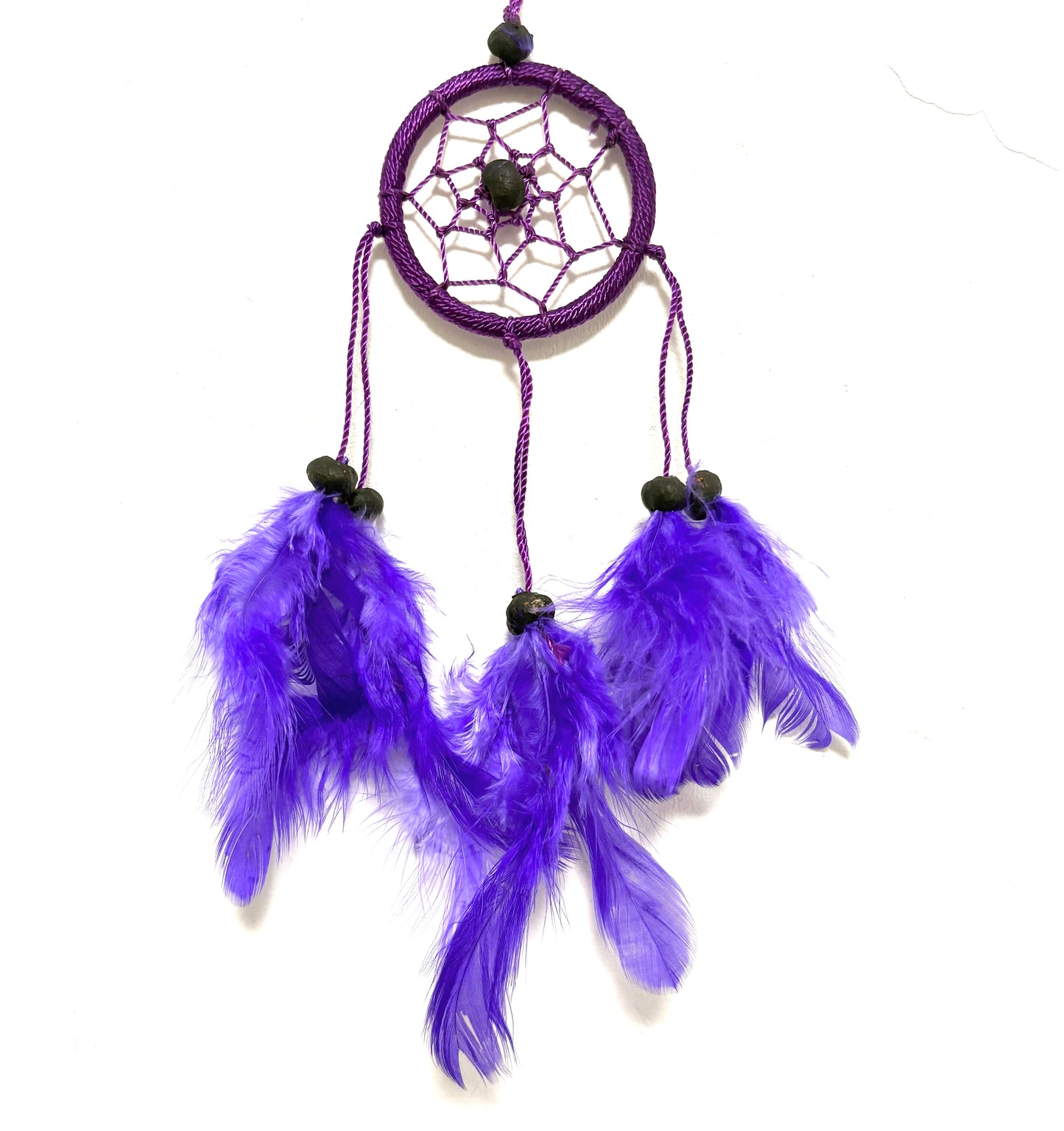 SMALL PURPLE DREAM CATCHER