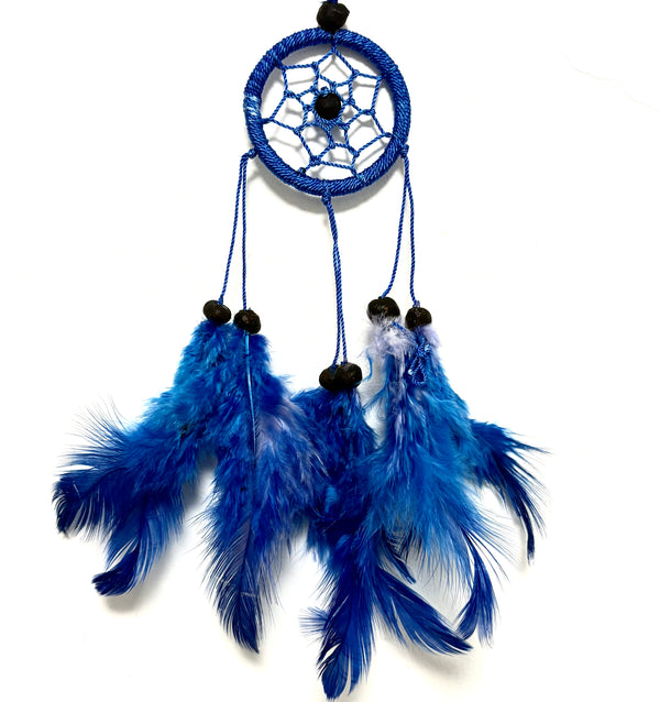 SMALL BLUE DREAM CATCHER