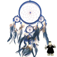 4 x Blue Dream Catcher Bundle Box Set
