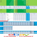 eBay Accounting Spreadsheet Software