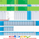 eBay Accounting Spreadsheet Software