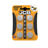 JCB CR2032 LITHIUM COIN CELL, PACK OF 6 DREAM CATCHER BATTERIES