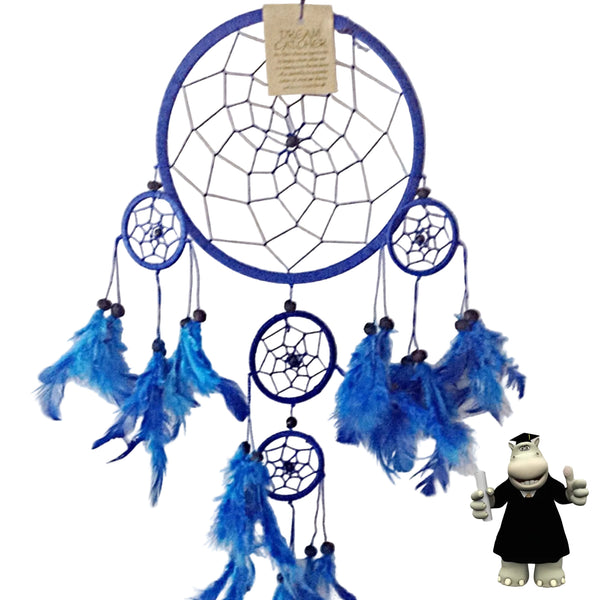 LARGE BLUE DREAM CATCHER - Smart Hippo