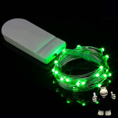 2 METRE RED LED WIRE DREAM CATCHER FAIRY LIGHTS BATTERIES INCLUDED