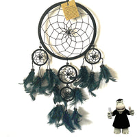 LARGE BLACK DREAM CATCHER