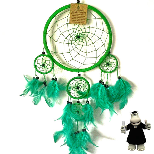LARGE GREEN DREAM CATCHER