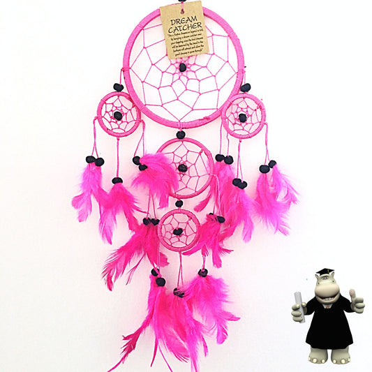 PINK ROUND DREAM CATCHER - Smart Hippo