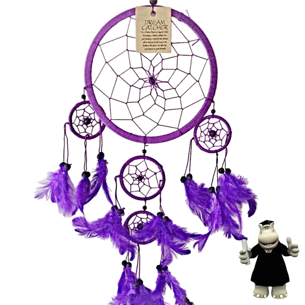 LARGE PURPLE DREAM CATCHER - Smart Hippo
