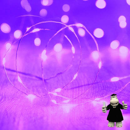 2 METRE RED LED WIRE DREAM CATCHER FAIRY LIGHTS BATTERIES INCLUDED