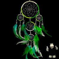 GREEN CREAM LIGHT GREEN DREAM CATCHER