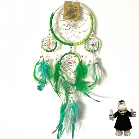 GREEN CREAM LIGHT GREEN DREAM CATCHER