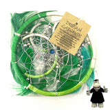 GREEN CREAM LIGHT GREEN DREAM CATCHER