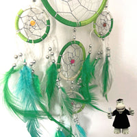 GREEN CREAM LIGHT GREEN DREAM CATCHER