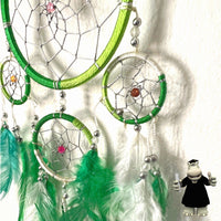 GREEN CREAM LIGHT GREEN DREAM CATCHER