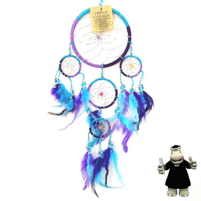 LILAC PURPLE TURQUOISE DREAM CATCHER