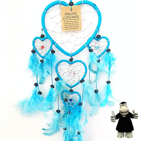 BLUE TURQUOISE DREAM CATCHER - Smart Hippo